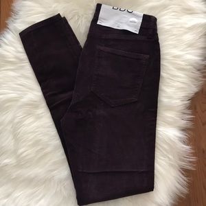 NWT | BDG Twig High Rise Skinny Corduroy Pants
